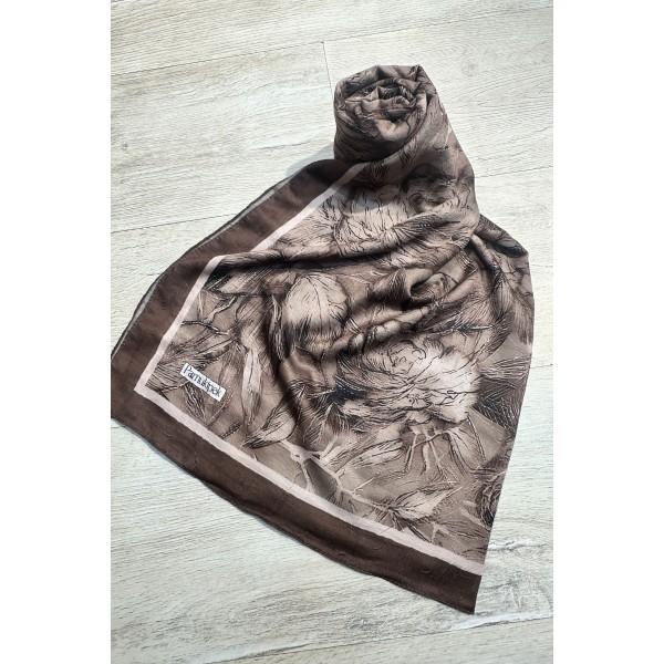 Desenli Bambu Şal 026KV